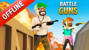 Battle guns 3D - لعبة إطلاق نا الملصق