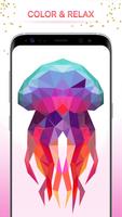 Low Poly الملصق