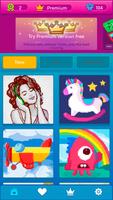 Pixel Art Book - pixel colorin โปสเตอร์