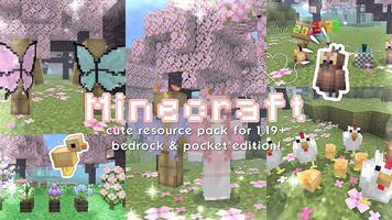 Pink house kawai mod minecraft imagem de tela 2