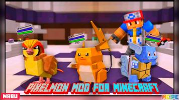 Pixelmon Mod For Minecraft الملصق