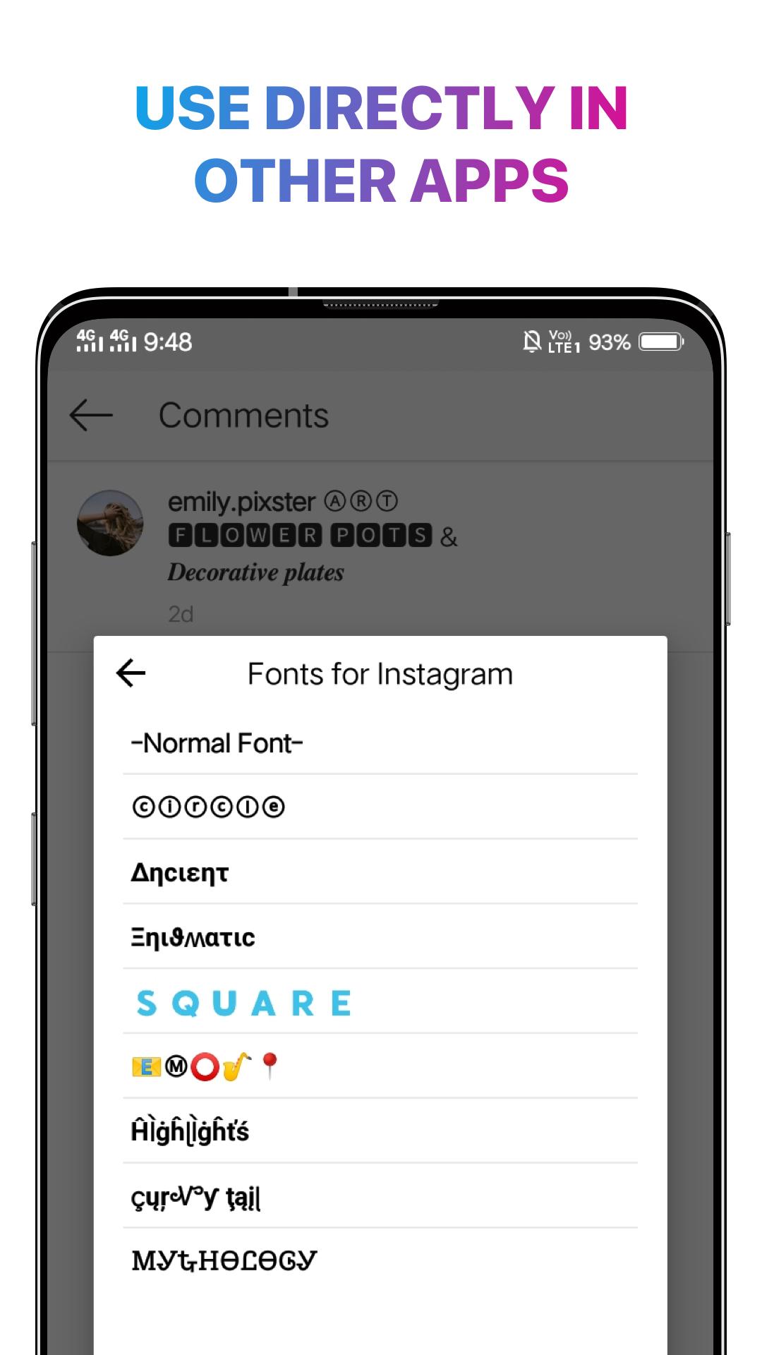 Featured image of post Crazy Fonts For Instagram - Our instagram marketing services are made for growth.