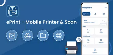 ePrint-モバイルプリンターとスキャン