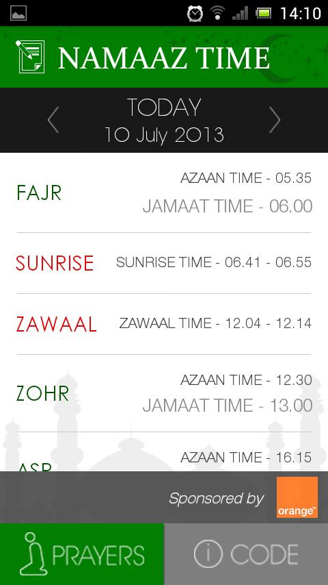 Namaaz Time for Android - APK Download