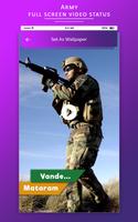 Army Video Ringtone for Incoming Call capture d'écran 1