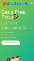 Pizza Coupons & Vouchers - Get a Free Menu Now capture d'écran 1