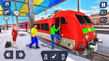Euro Train Driver Simulator 3D Cartaz