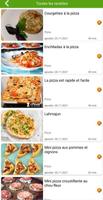 Recettes de pizzas capture d'écran 2