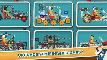 برنامه‌نما Car Builder & Racing for Kids عکس از صفحه