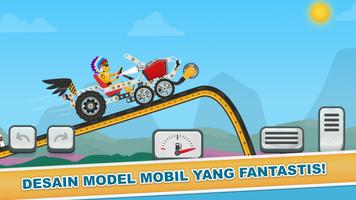 Balap mobil anak - mobil keren poster