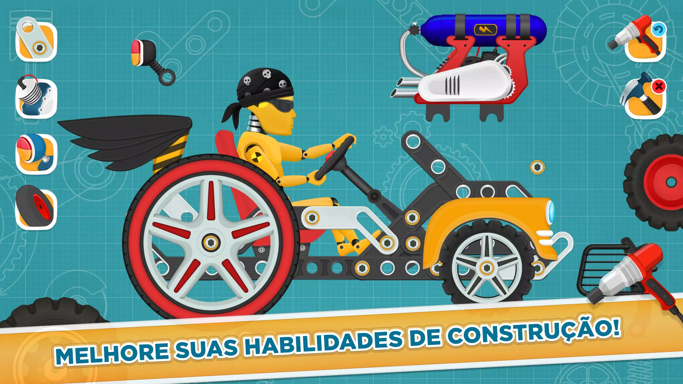 Download do APK de Crie carros jogo para criança para Android