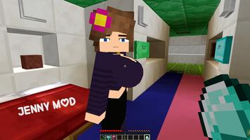 Jenny Addon Mod For MCPE Poster