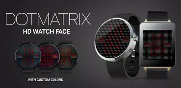 LED Dot Matrix HD Watch Face