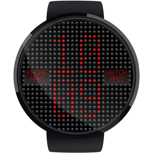 LED Dot Matrix HD Watch Face