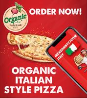 Organic Pizza Cartaz