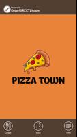 Pizza Town, London poster