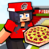 Pizzeria Fast Food Restaurant for Minecraft icône