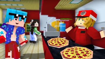 Pizzeria Fast Food Restaurant for Minecraft screenshot 1