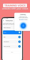 Voice Security Lock Screen captura de pantalla 2