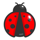How to draw Ladybug and Noir icône