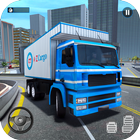 Euro Cargo Truck Transport 3D icône