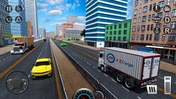 Euro Cargo Truck Transport 3D capture d'écran 3