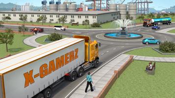 Euro Cargo Truck Transport 3D capture d'écran 1