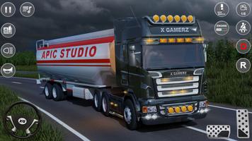 Euro Cargo Truck Transport 3D capture d'écran 2