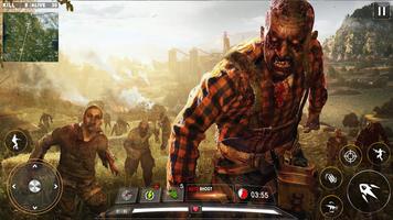Zombie Shooting Games 3D الملصق