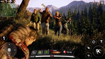 Zombie Shooting Games 3D تصوير الشاشة 2