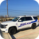 Modern Police Car Parking 3d icono