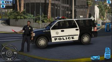 Modern Police Car Parking 3d capture d'écran 1