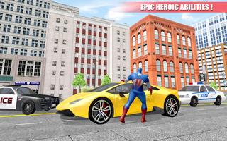 Miami Rope Hero Games 3D capture d'écran 1