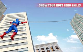 Miami Rope Hero Games 3D capture d'écran 2