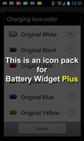 Battery Widget Icon Pack 3 Plakat