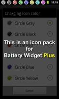 Battery Widget Icon Pack 2 Affiche