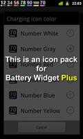 Battery Widget Icon Pack 4 Affiche
