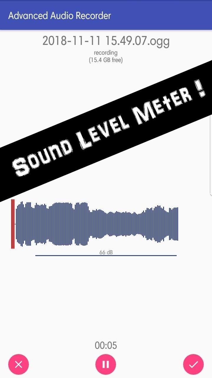 Advanced Audio Recorder pour Android - Téléchargez l'APK