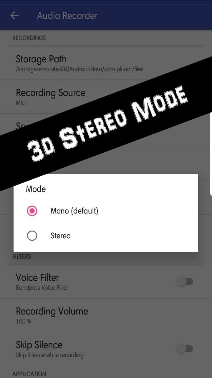 Advanced Audio Recorder pour Android - Téléchargez l'APK