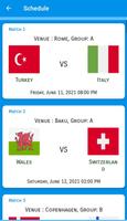 UEFA EURO 2020-2021 Predictions : Schedule : Teams स्क्रीनशॉट 2