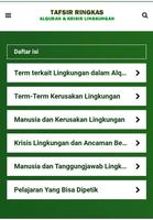 Tafsir Ringkas - Alquran dan Krisis Lingkungan imagem de tela 2