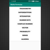 Maths Formulas Poster