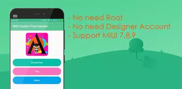 Custom Font Installer For MIUI