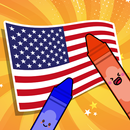 Flag Drawing Puzzle Games APK
