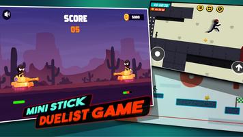 Mini Stick: Juego de Duelo captura de pantalla 2