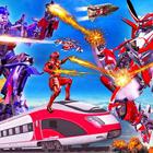 Multi Robot Car Transform Cat Zeichen