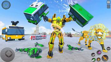 Multi Robot Car Transform Cat Screenshot 1