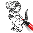 Colora Dino: Dinosaur Kong