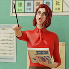 Scary Evil Teacher Life 3d ícone