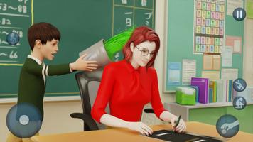 Scary Evil Teacher Life 3d imagem de tela 1
